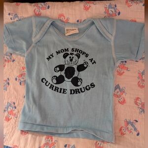Blue Vintage Baby T-Shirt 12 Months